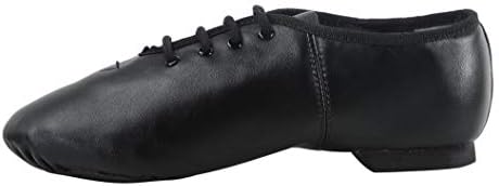 Dynadans Unissex PU Leather Upper Lace Up Jazz Shoe para mulheres e sapatos de dança masculinos