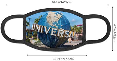 Orlando, Flórida, EUA - 27 de abril de 2017 Universal Studios Globe Fabric Half Face Masks Máscara de boca com movimentações