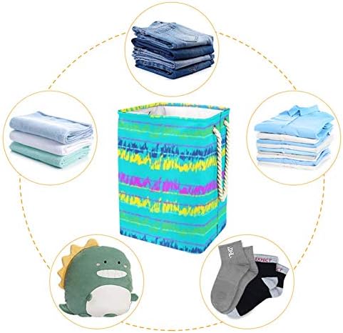 Incomer Imagine Pintura 300D Oxford PVC Roupas à prova d'água cesto de lavanderia grande para cobertores Toys de roupas no quarto