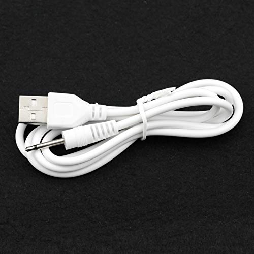 BabyValley USB CABO CABO COMPATÍVEL COM CABO DC 2,5MM MONCE para dispositivo recarregável pessoal Adaptador USB 2pack