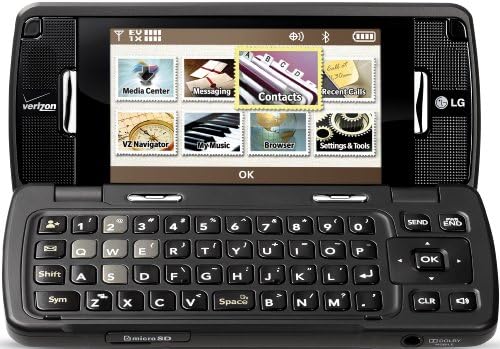 LG Env Touch Vx11000 Telefone, preto