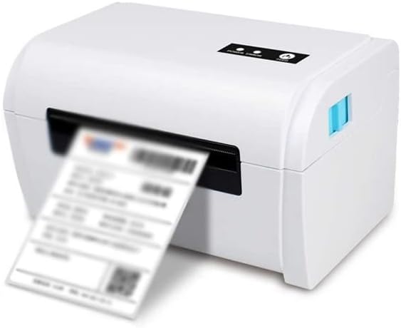 Impressora de rótulo térmico de ZLXDP Impressora 4x6 Impressora de barro USB Maker para Windows