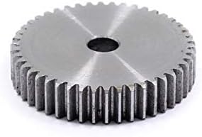 ZhengGuifang ZGF-BR 1M 44/45 dentes 1 Mod Gear Rack Spur Gear 45 Aço CNC Pinhão para Máquinas de Precisão Indústria