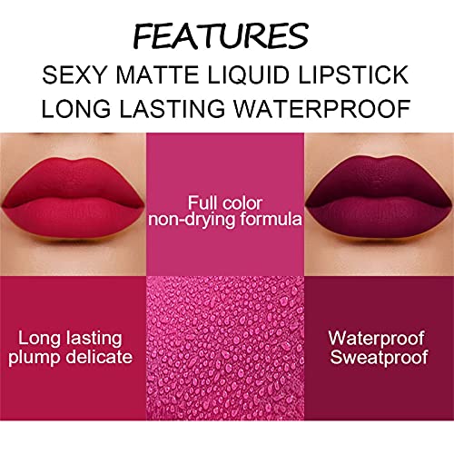 BOMBA LIP BLUL GLOSL Gloss impermeável 1 bastão lábio 5 não + lábio labial