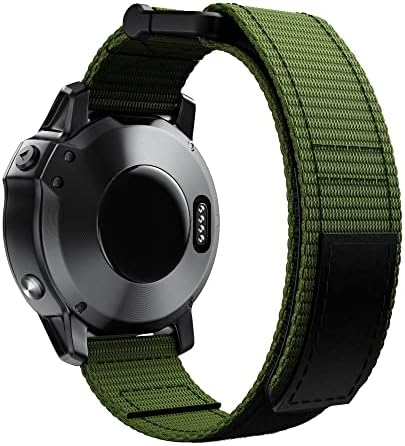 Cysue 22 Strap de moda de 26 mm para precursor 935 quatix5 s60 assista a nylon Band para Garmin Fenix ​​5x 5 mais 6x 6 Pro Watchband