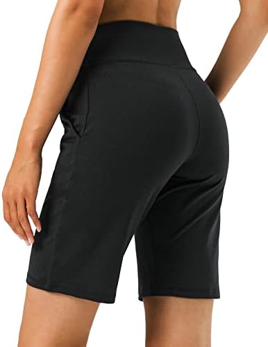 STELLE MULHERM 10 CAIS ATLENTES BERMUDA SHORTS LONGOS LONGOS COM POLOS PARA OS TRABALHOS DE RUNDO DE YOGA