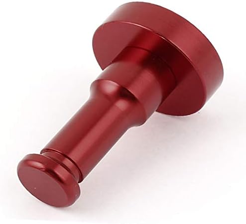 Novo Lon0167 Red Aluminium com Roupas Diy Cap boné de eficácia de gancho de gancho de pega