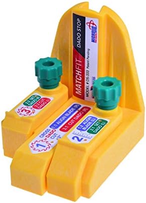 Microjig Matchfit DS-333 Stop Dado, amarelo