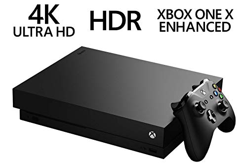 Microsoft Xbox One X 2TB Solid State Drive Console de jogos com controlador sem fio - 4K nativo - HDR - aprimorado por SSD rápido -