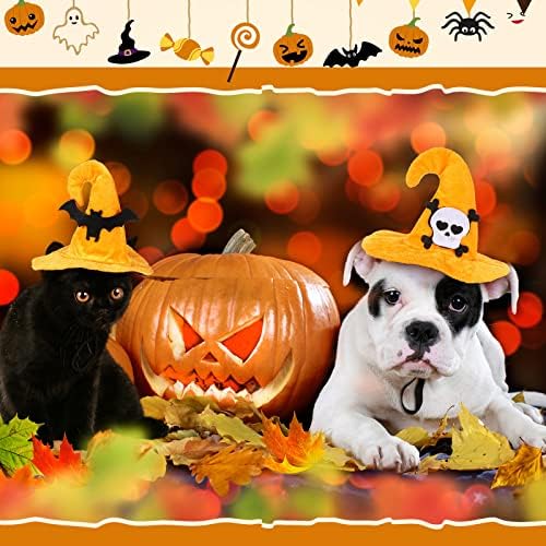 6 peças Halloween cachorro Chapé