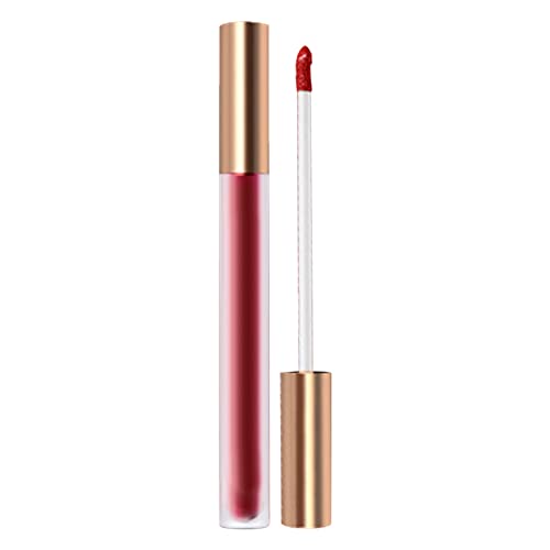 Pacote de brilho labial xiahium maquiagem de lábios transparentes no não bastão copo não desbotado Mattes Glazes Lip Mattes Lip Lip Gloss 2ml Lip Lipukers