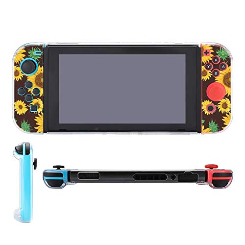 Caso para Nintendo Switch Collection Flores florais decorativas, brotos e acessórios para console de casos de capa de capa