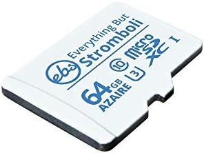 Tudo, menos, Stromboli 64GB Azaire Microsd Memory Card para Samsung Galaxy Tablet funciona com TAB S3 9.7, TAB E 9.6, TAB A 10,5