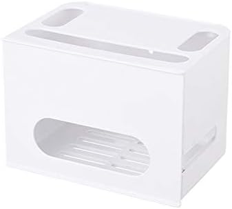 Caixa de armazenamento da caixa de armazenamento Sundries Wireless Desktop Set-Top Caixa de ajuste do cabo de alimentação