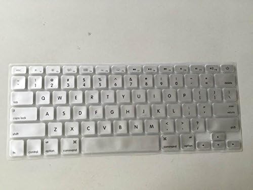Auto -teclado Silicone Membrane Film Skin para MacBook Air Pro 13/15/17 Laptop -Silver