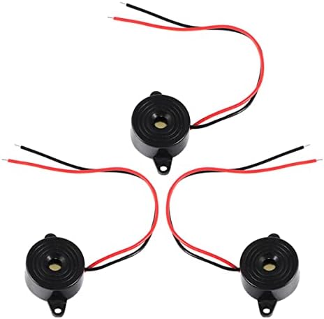 Toyvian Buzzers Buzzer contínuo Buzzer 2pcs A alarme de alarmes da piezo eletrônica campainha continuou