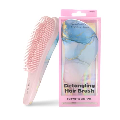 Celavi Defrancelando a escova de cabelo para adultos e crianças cabelos | Brush de detangler para cabelos naturais, encaracolados,