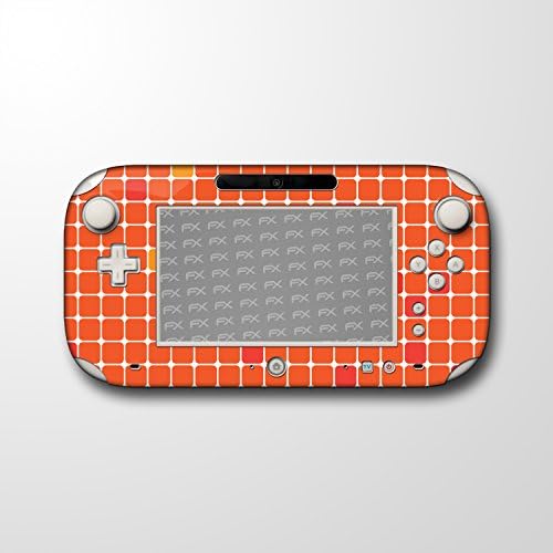 Nintendo Wii U Design Skin Orange Tiles adesivo de decalque para Wii U