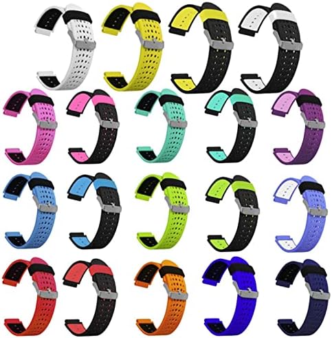 CEKGDB Relógio Banda Silicone Substibilation WatchStap para Garmin Forerunner 235 220 230 620 630 735xt pulseira de esporte ao