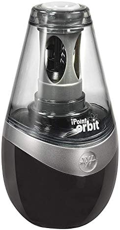 Westcott 16059 Ipoint Orbit Electric Pencil Sharpiner para casa e escritório