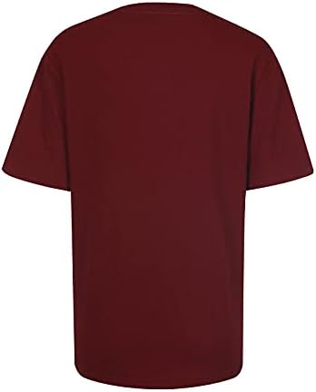 Camisa de blusa gráfica de outono de verão para mulheres de manga curta 2023 roupas de férias de algodão na moda camisa solta