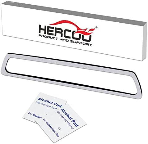 Hercoo 3ª Terceira Luz de Luz de Freio Compatível com Ford F150 2009 a 2014 Hight Mount Stop Lamp Loupbly, adesivo de um lado