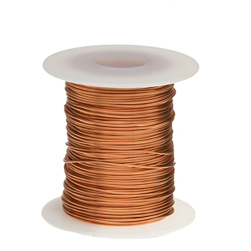Fio de cobre nu, fio de barramento, 22 awg, 1000 'de comprimento, 0,0253 de diâmetro, natural