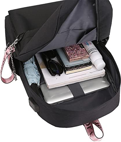 Justgogo KPOP Ateez Backpack Daypack Laptop Bag Bag School Mochila Bookbag Bag Bag B4