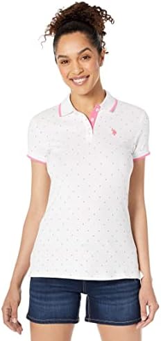 U.S. Polo Assn. Camisa pólo de impressão pontilhada