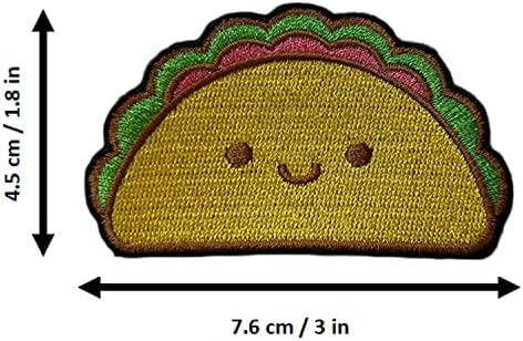 Taco Patch, Moral Patch, para mochila tática, colete tático, com apoio de gancho e loop, patches para mochilas, Murph