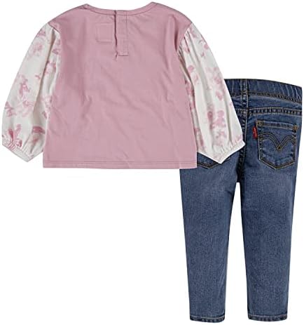 T-shirt de manga longa e leggings de Levi's Baby Girls