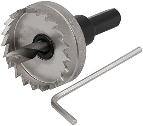 Aexit 35mm de ferramenta de corte da diâmetro hss hss drill bit de alta velocidade orifício de aço serra cortador w modelo de chave hexa