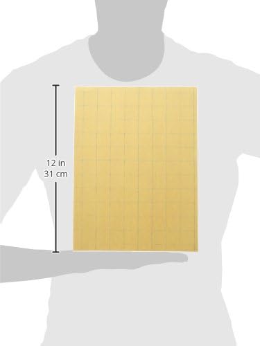 Escola Smart Graph Paper, regra de 1 polegada, 9 x 12 polegadas, Manila, pacote de 500 - 085481