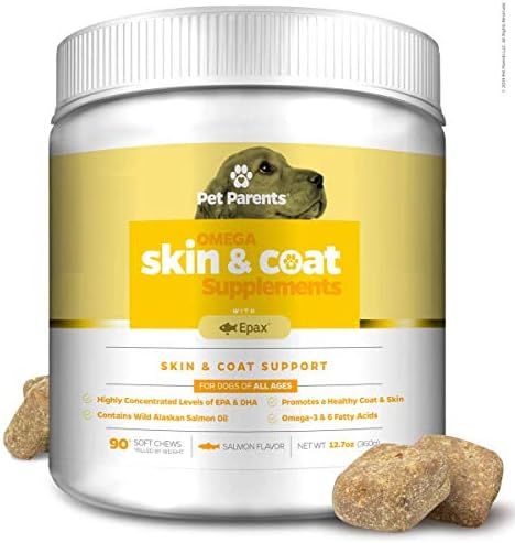 PAI PAIS PET USA ALERGEM DE ALERGIA DO CONTO E SUPLEMENTO DE PELA E CAPA OMEGA 3 PACHOR DE COLOS. Cuidados com a pele de cães