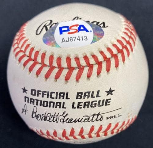 Steven Norman Carlton Nome completo Baseball assinado Steve PSA - Bolalls autografados