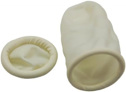 Ailisi Latex Tissue Berço de dedo médio pacote de 150