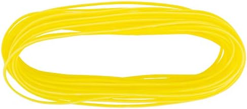 Ofxdd Clope de plástico flexível - 62 pés - cordão de varal flexível - fio de penduramento de plástico flexível