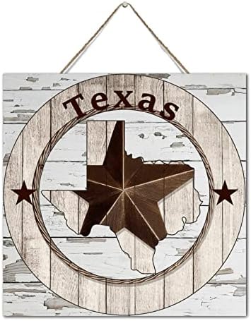 Texas Lone Star mapa residencial mapa inspirador de parede decoração de parede de madeira placa de parede de madeira 12x12 polegadas Texas Love Cowgirl Cowgirl Painted Wall Art Wood Plate com provérbios de provérbios para o escritório da sala