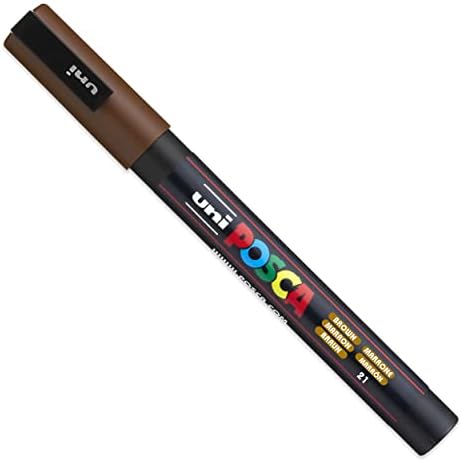 Uni Posca - PC -3M Art Paint Markers - Tons Tons - Conjunto de 8 - na caixa de presente