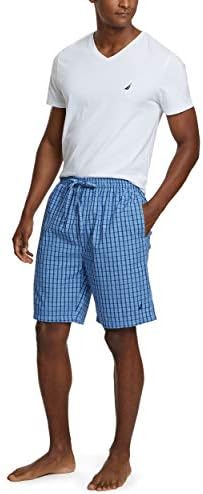Pijama de cintura elástica de algodão algodão da Nautica Masculino