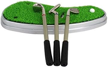 Hkoo Golf Golf Golf Golf Pens, porta -bolsas de golfe com 3 peças de alumínio por lápis para homens