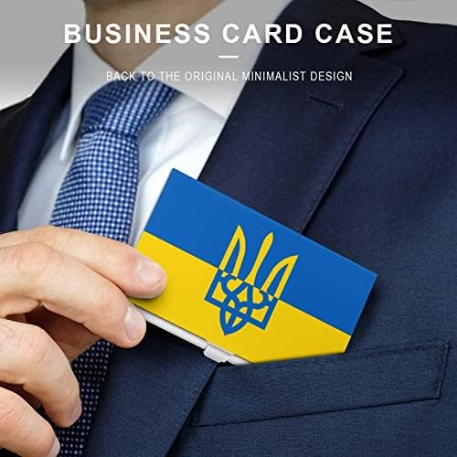 Casos de cartão de visita de bandeira ucraniana CARTO DE CARTURA CARTO CARTO DE CRÉDITO DE CRÉDITO