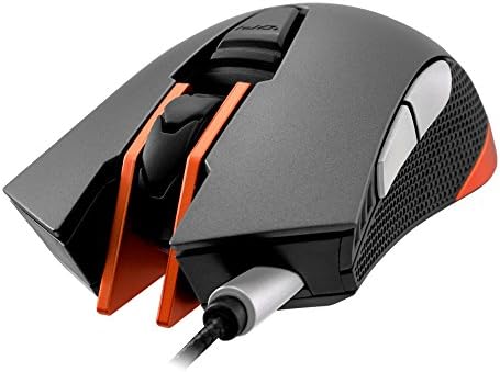 Mouse óptico de puma MO-C550ig com fio com 6400 dpi