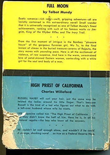 Sacerdote Alto da Califórnia-Charles Willeford-1950'S-FULL LOON-TALBOT Mundy-Fr/G