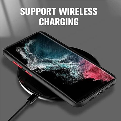 Doowear Galaxy S20+ Plus Caso Magnético [Suporte MagSafe Charger] Proteção de capa de câmera fosco e de choque não arranhada sem