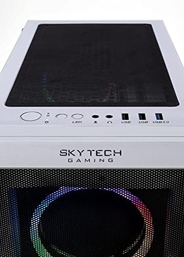 Skytech Chronos Gaming PC Desktop-AMD Ryzen 7 3700x 3,6 GHz, RTX 3070, 1TB NVME SSD, 16G DDR4 3200, 650W PSUAC Wi-Fi,