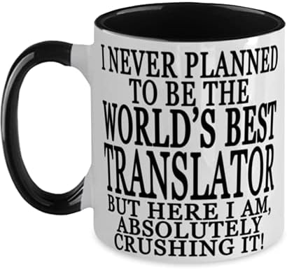 Tradutor Two Tone Black and White Coffee Canejando, nunca planejei ser o melhor tradutor do mundo, mas aqui estou, absolutamente