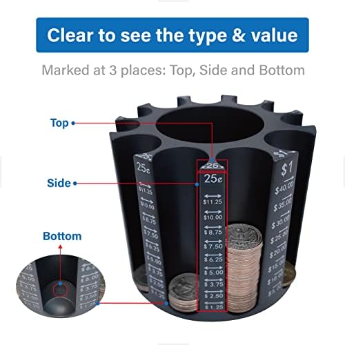 BYTEEN8 CURTER CURTER CURTER ｜ PENENTE DE PENA + TODADOR DE MOUNTAGEM COMO Organizador da mesa ｜ Piggy Bank for Adults &