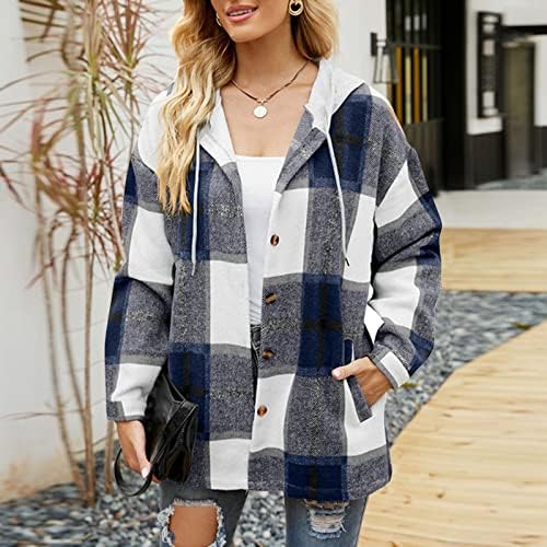 Tunic Ano Novo Casacos Clássicos para Mulheres Mangueira Longa Capuz à beira -mar Rain Zip de cor fino