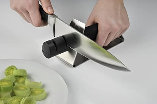 Discos de cerâmica gourmet de faca WMF 2 dê um passo à frente e relembrando manuseio seguro